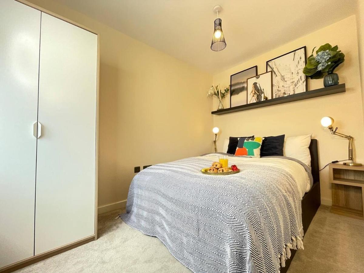 Chic Manchester Townhouse Near Old Trafford Екстер'єр фото
