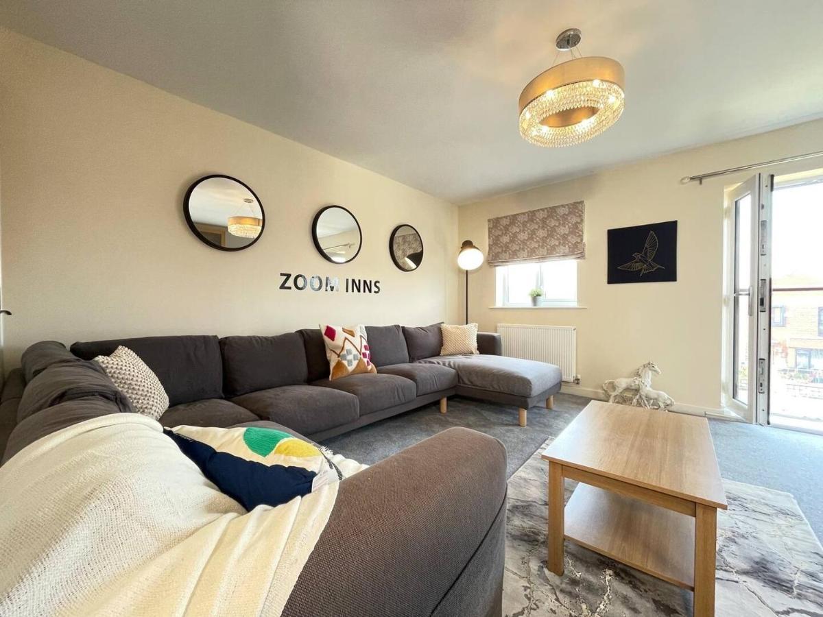 Chic Manchester Townhouse Near Old Trafford Екстер'єр фото